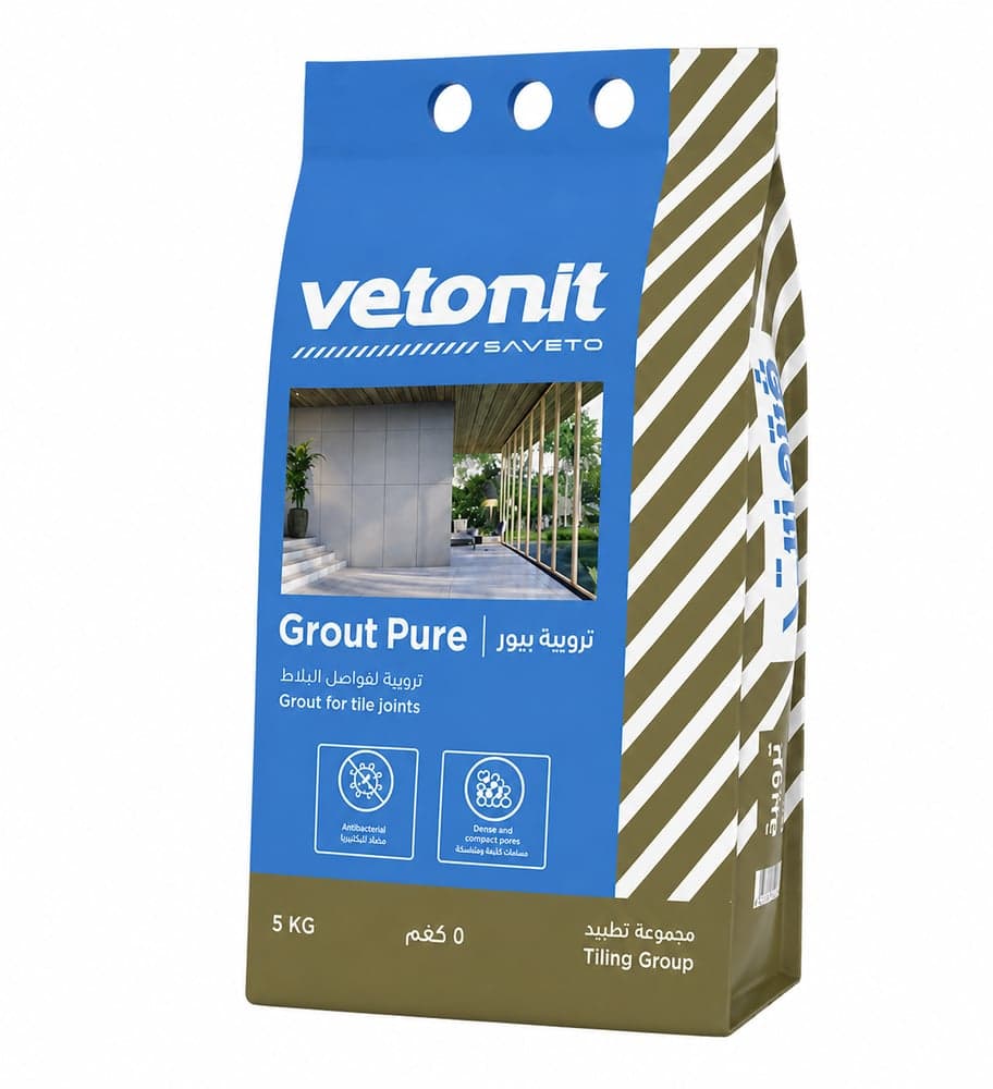 Antibacterial Grout — Beige